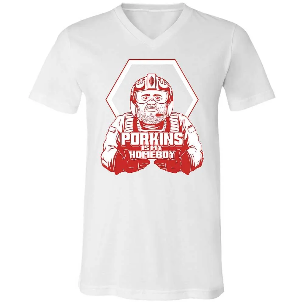 Porkins Is My Homeboy - White - 16