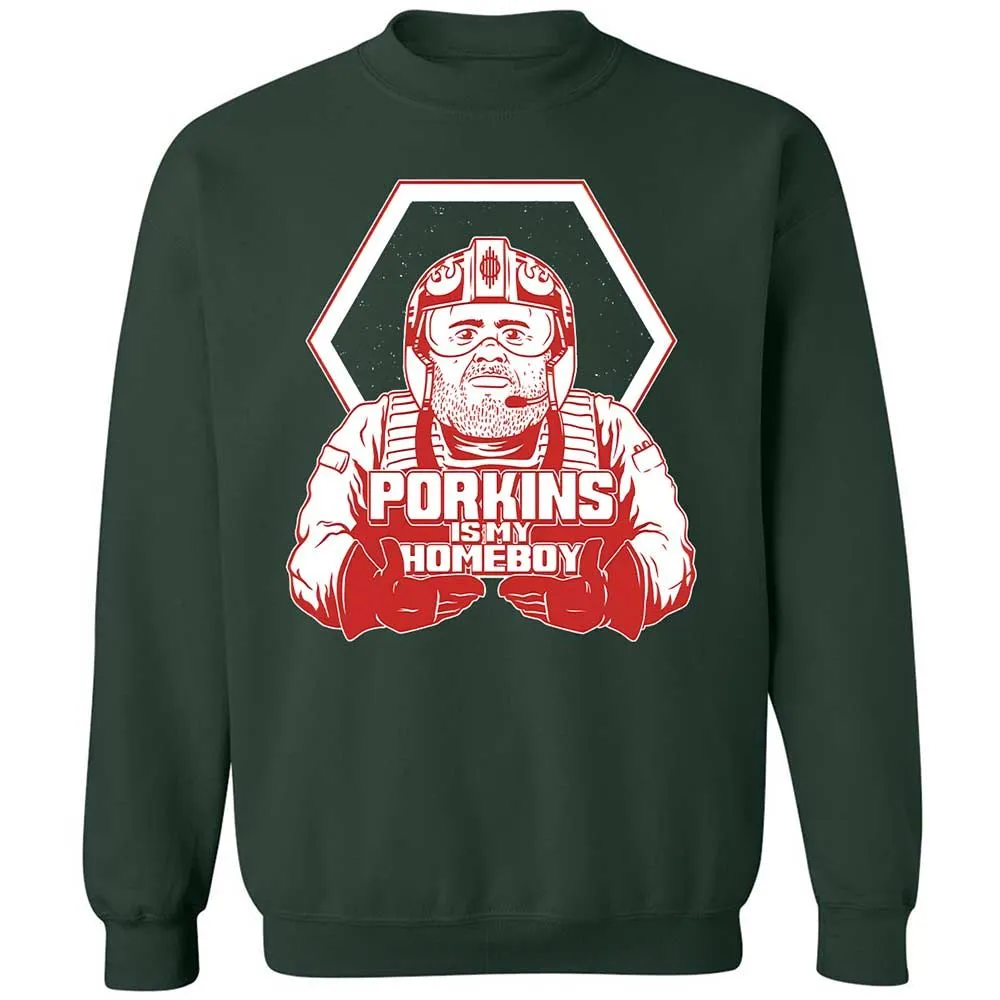 Porkins Is My Homeboy - Forest Green - 5