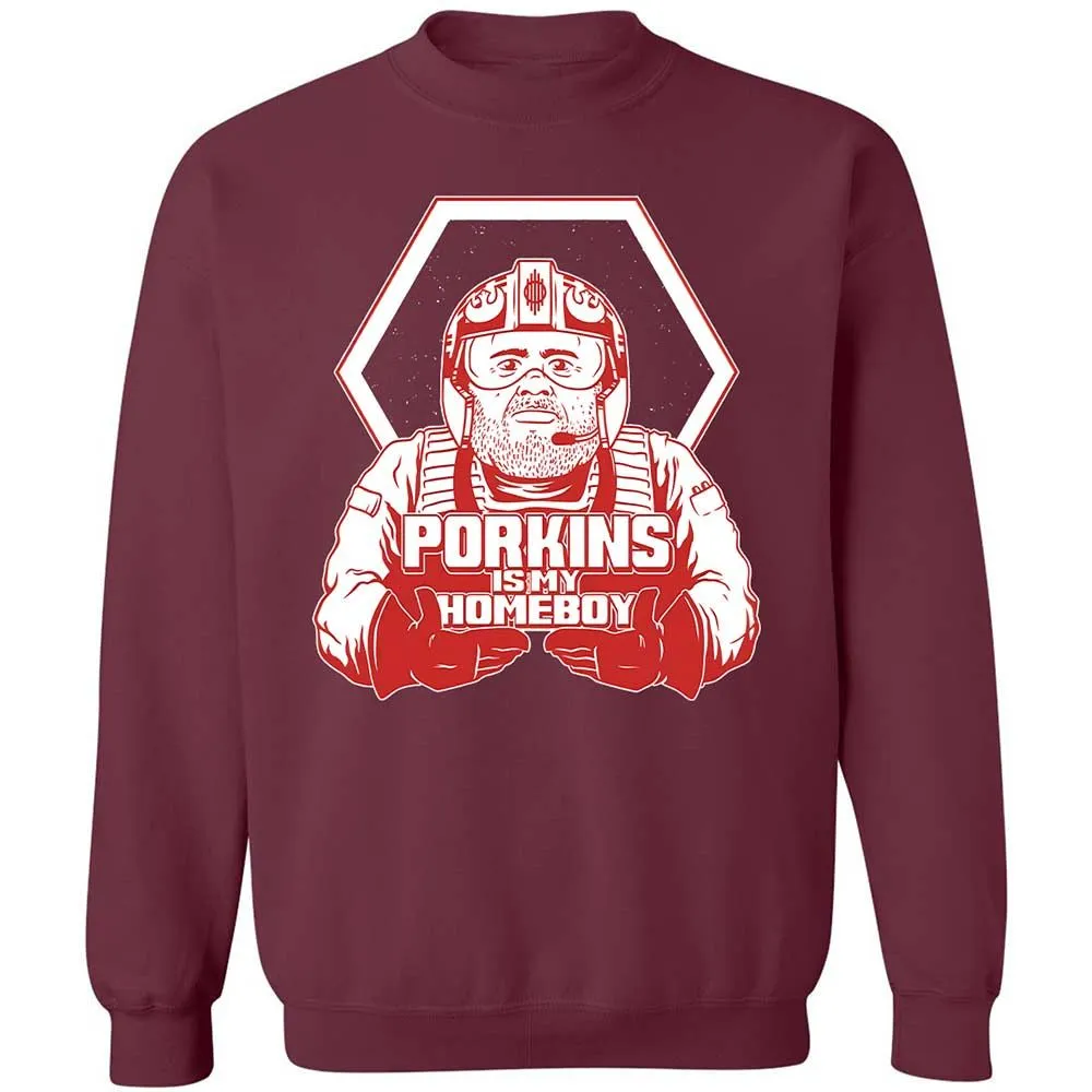 Porkins Is My Homeboy - Maroon - 8
