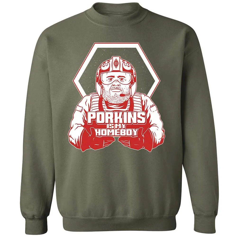 Porkins Is My Homeboy - Military Green - 9