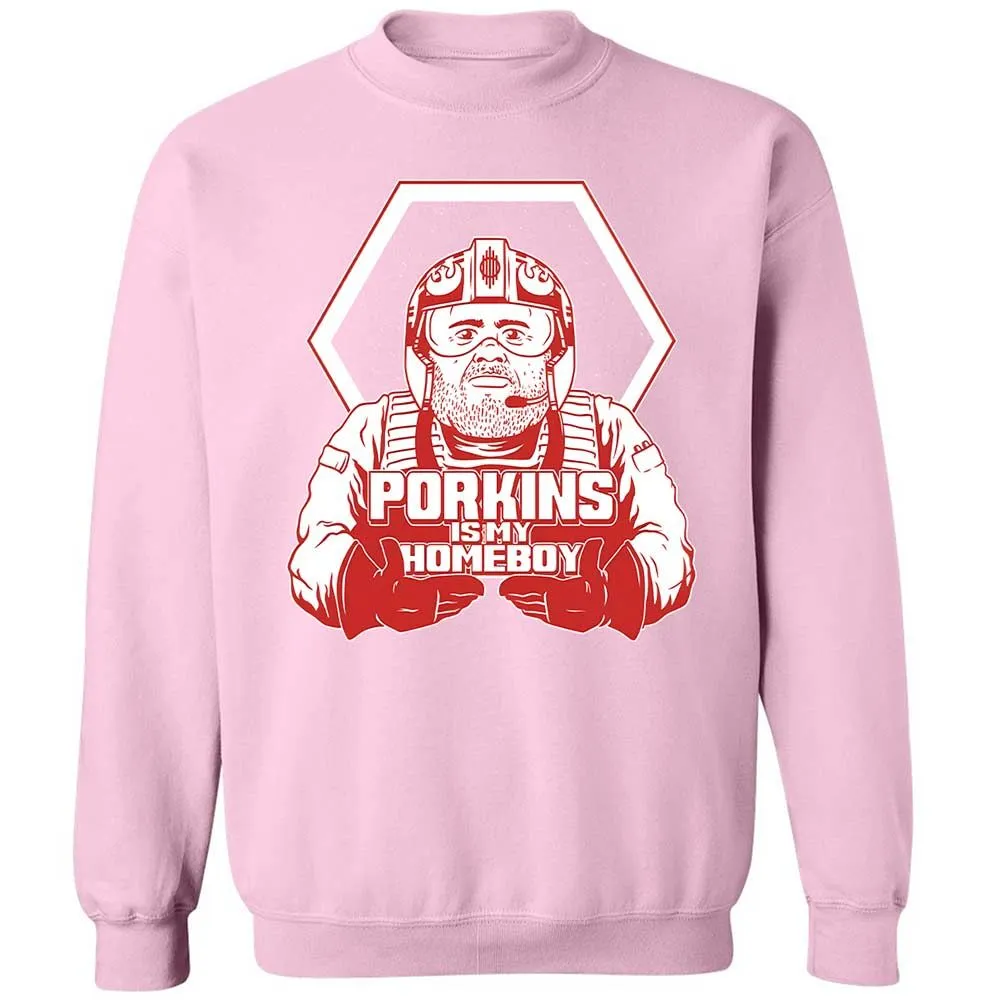 Porkins Is My Homeboy - Light Pink - 19