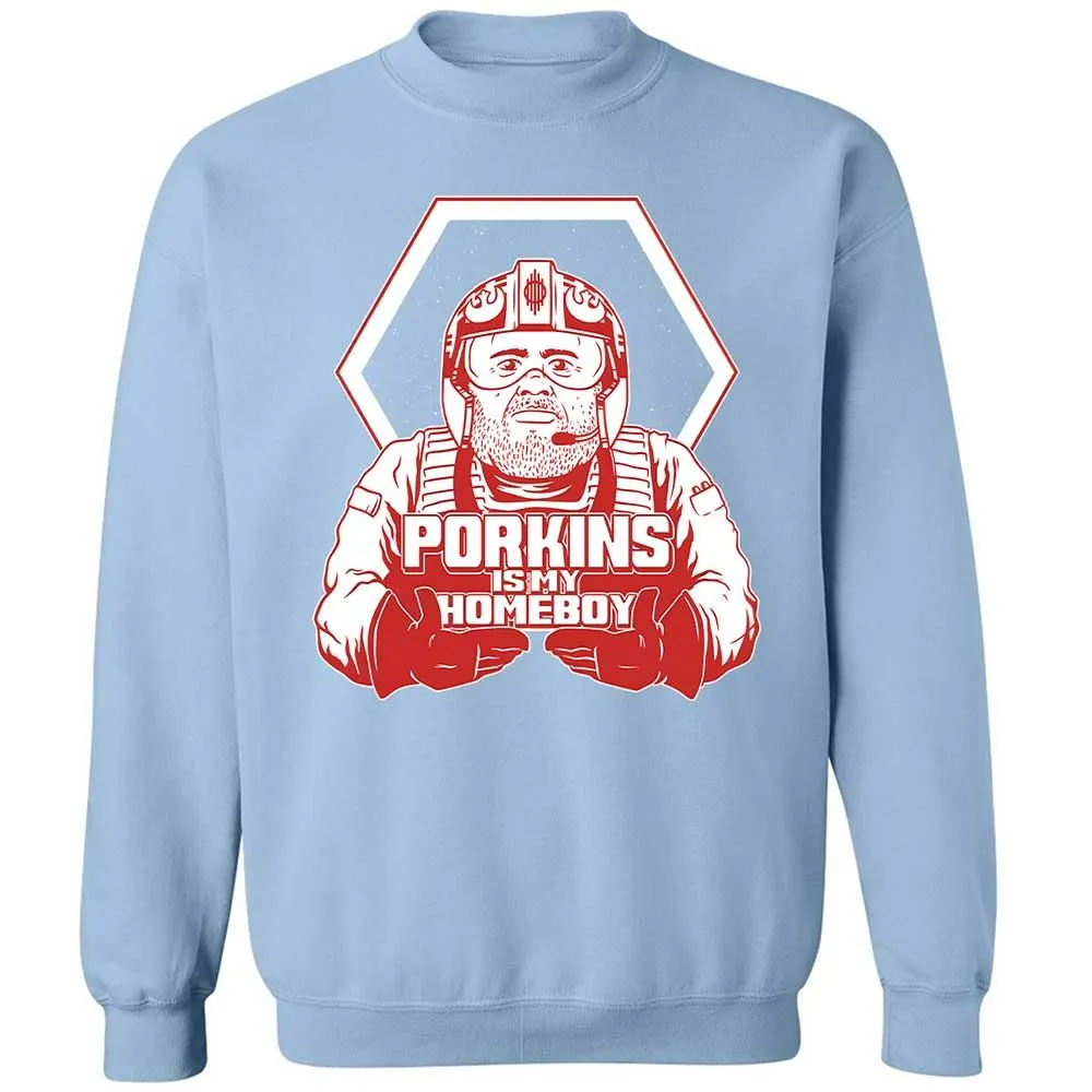 Porkins Is My Homeboy - Light Blue - 21