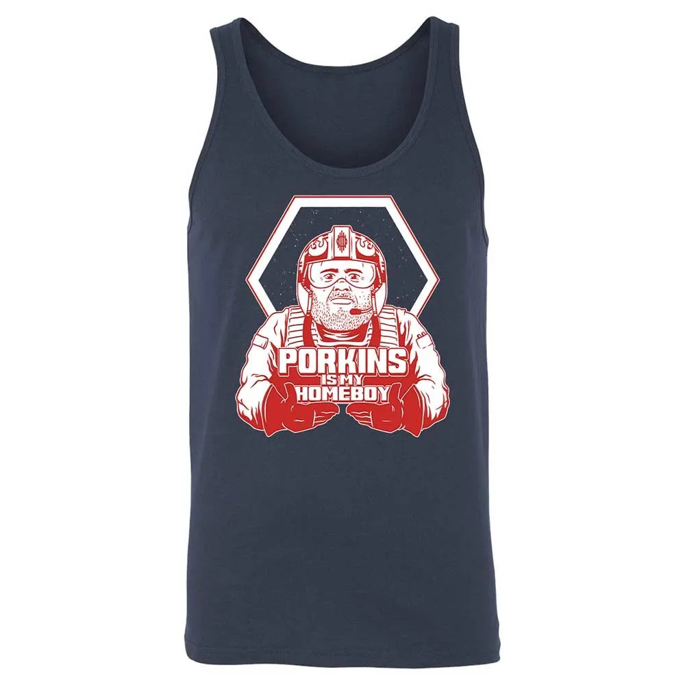 Porkins Is My Homeboy - Navy - 2