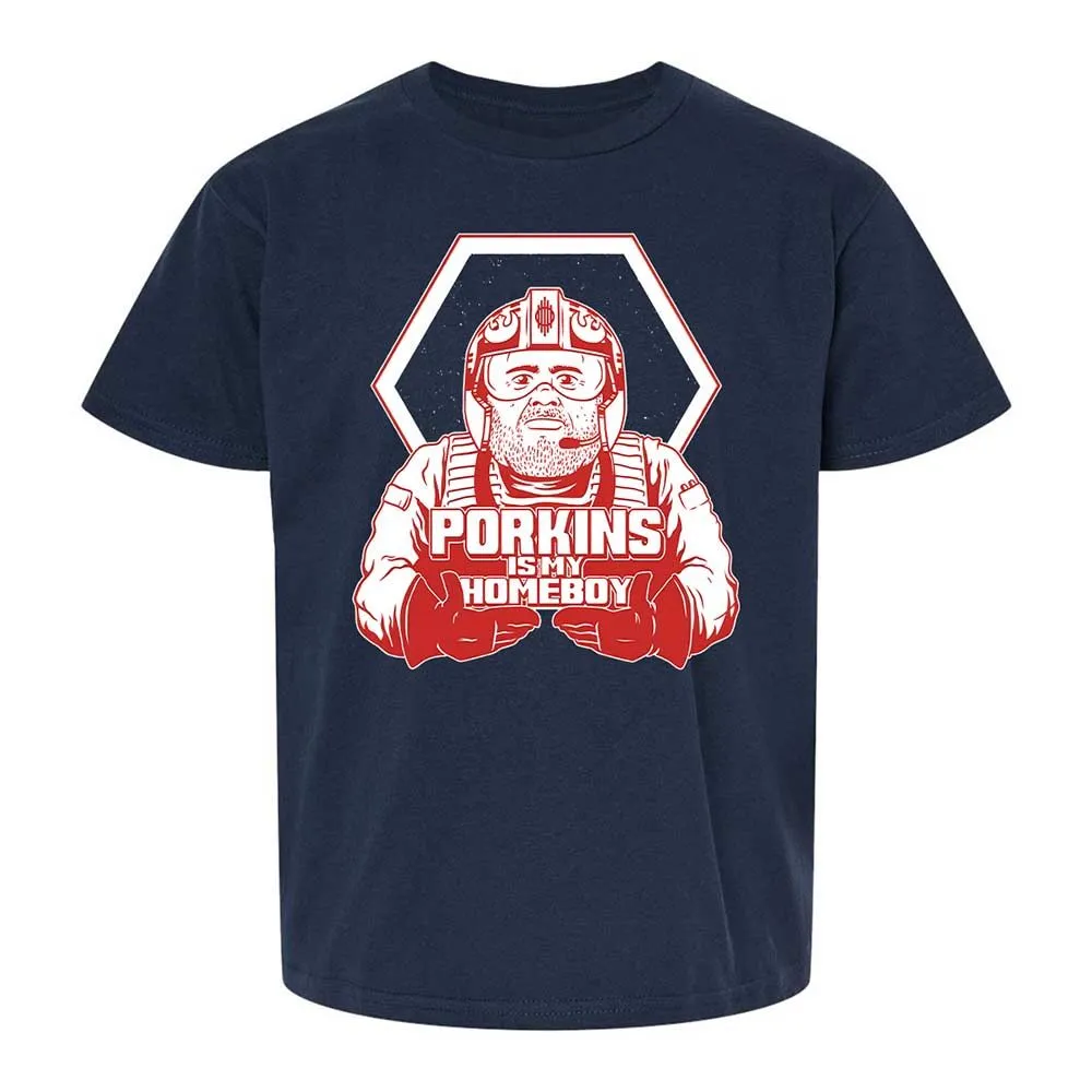 Porkins Is My Homeboy - Navy - 2