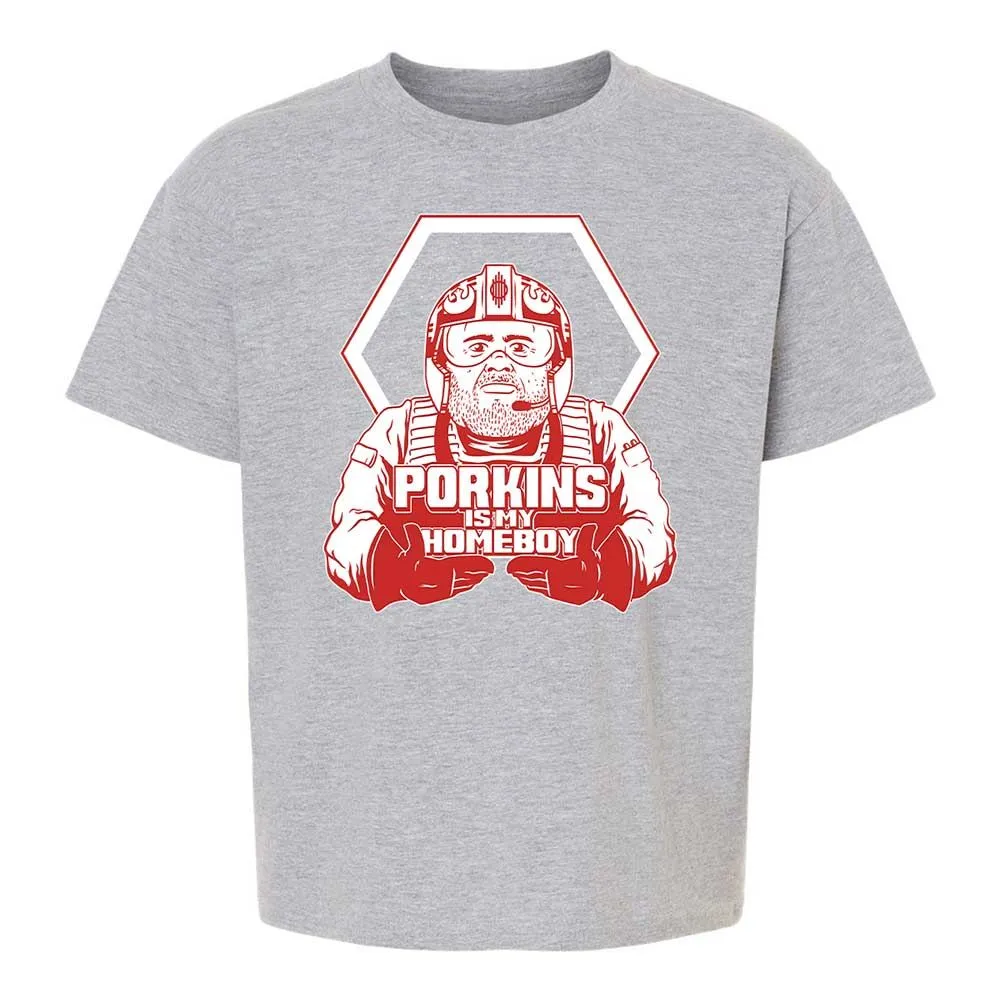 Porkins Is My Homeboy - Sport Grey - 3