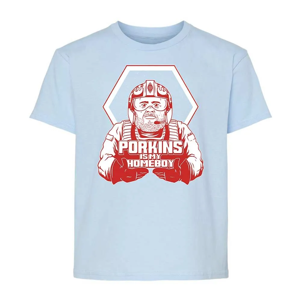 Porkins Is My Homeboy - Light Blue - 6
