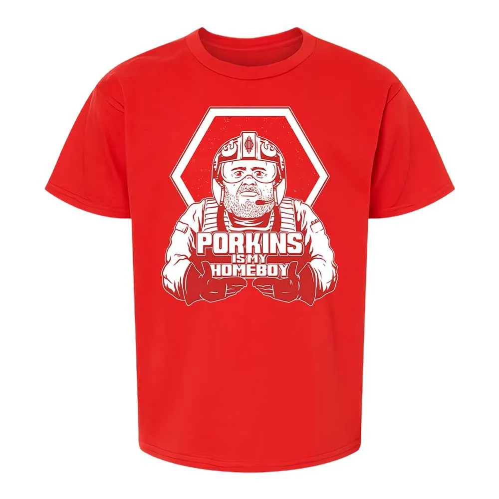 Porkins Is My Homeboy - Red - 8