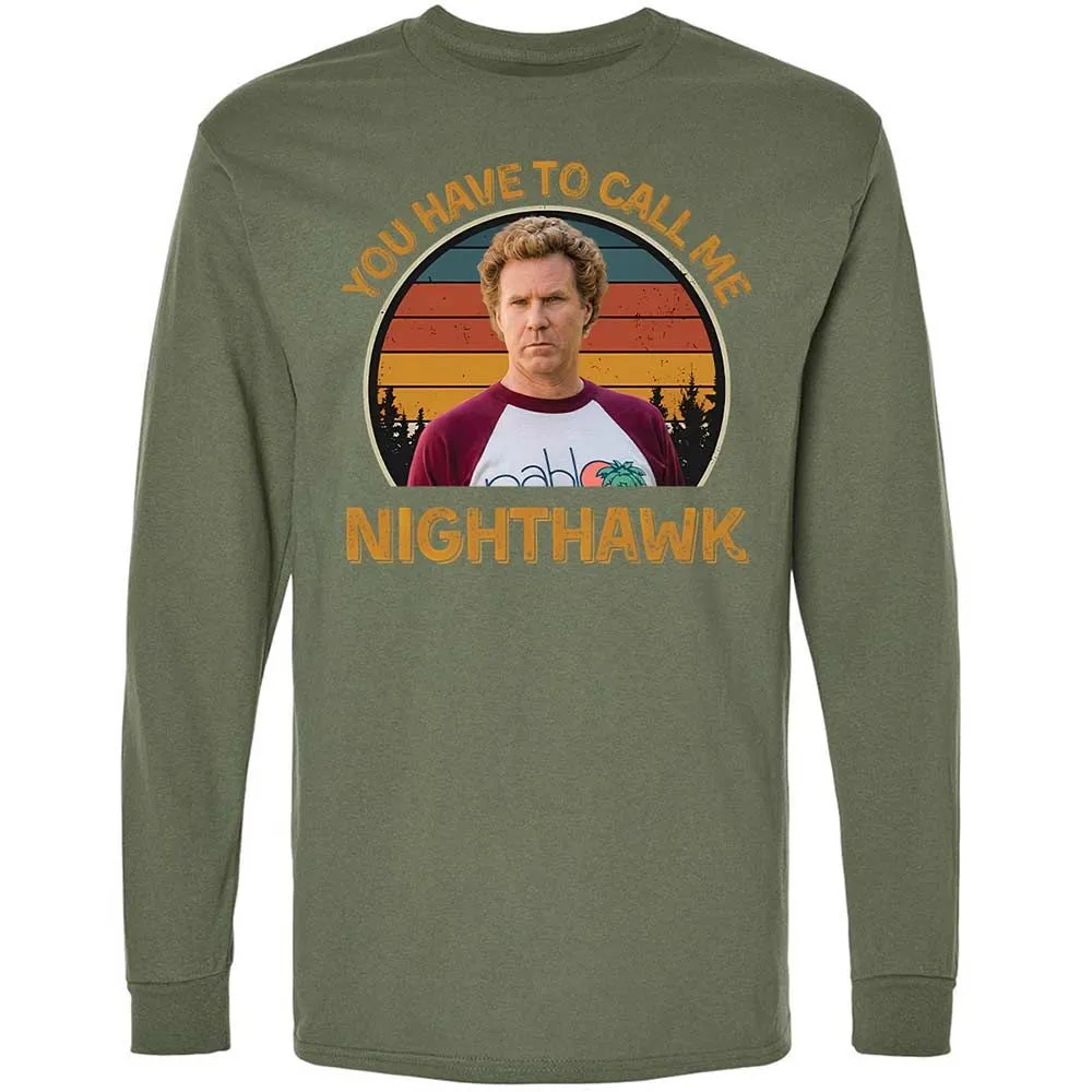 Long Sleeve T-Shirt - VK5CLMLH - Military Green - 9