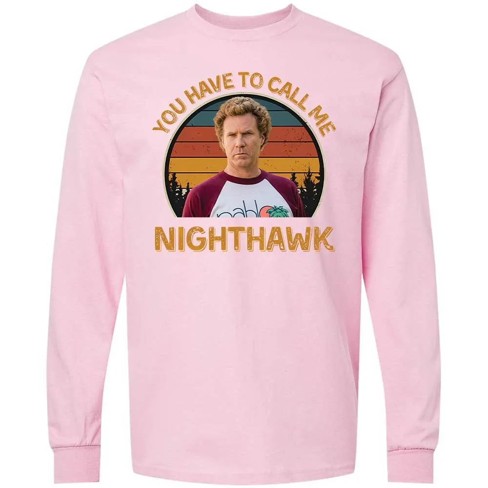 Long Sleeve T-Shirt - VK5CLMLH - Light Pink - 16
