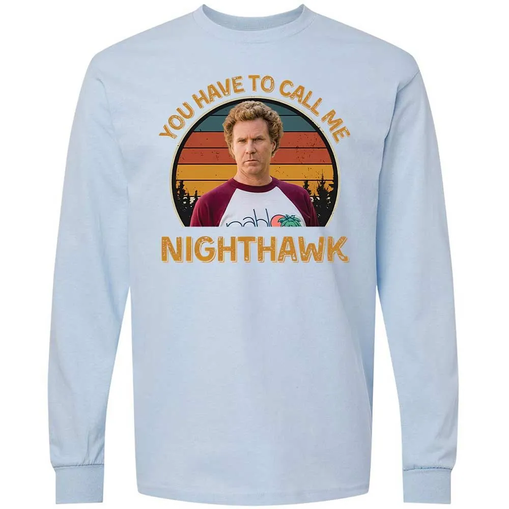 Long Sleeve T-Shirt - VK5CLMLH - Light Blue - 18
