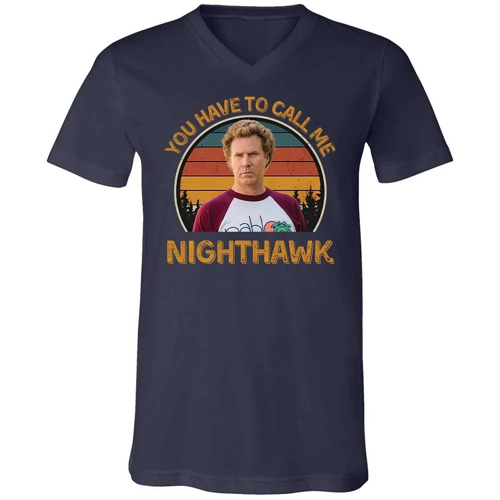 Unisex V-Neck T-Shirt - 5LLUJCVG - Navy - 2