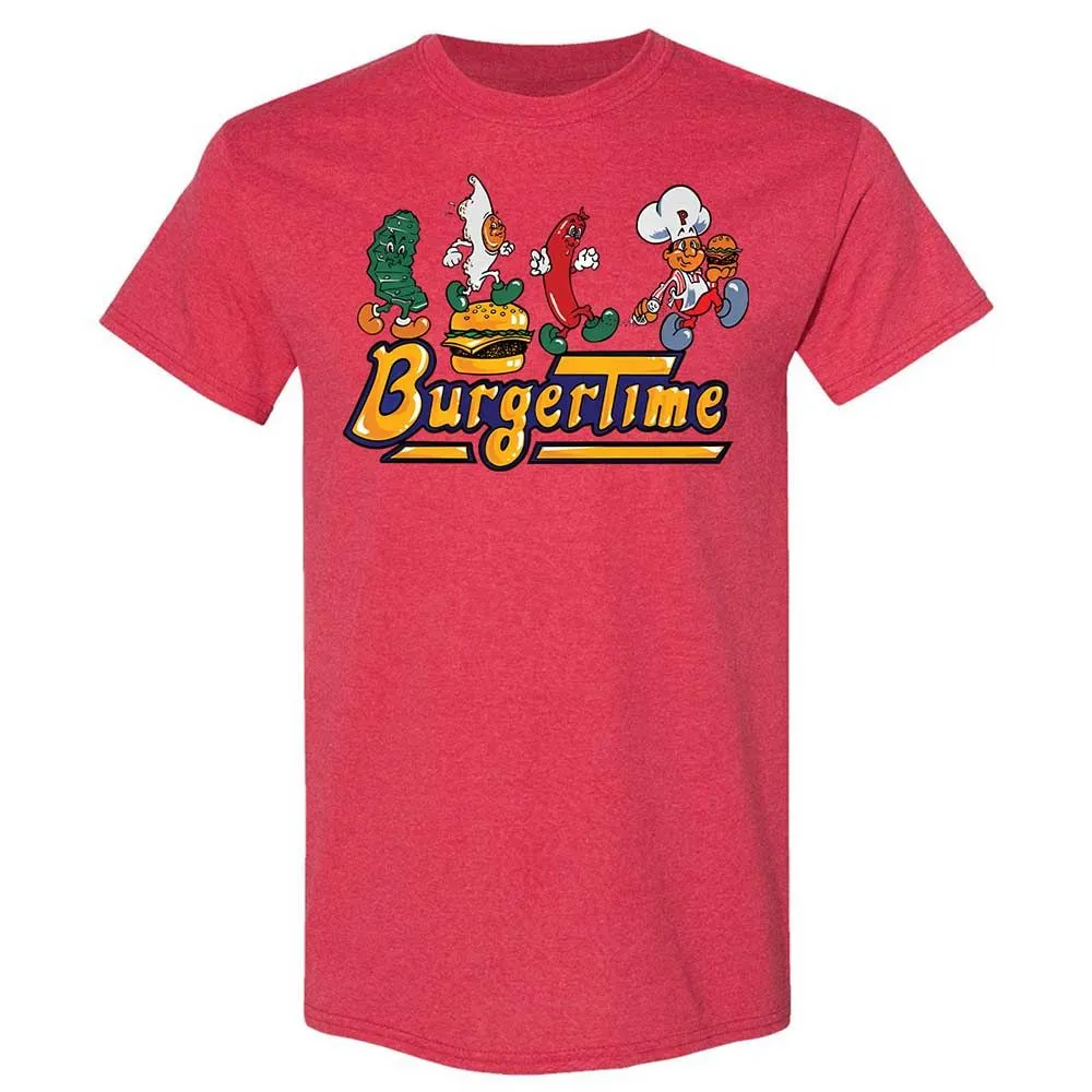 BurgerTime - Heather Red - 9