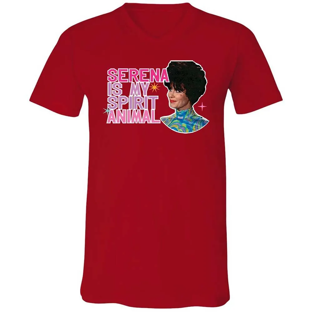Unisex V-Neck T-Shirt - GLVFC7Q1 - Red - 6