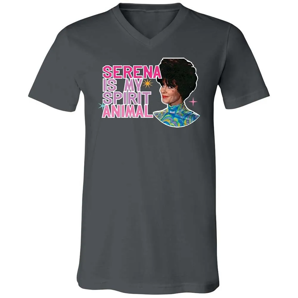 Unisex V-Neck T-Shirt - GLVFC7Q1 - Asphalt - 13