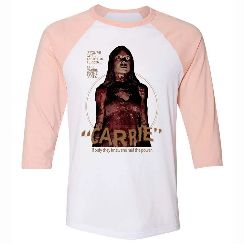 If only they knew she had the power - White/Heather Peach - 5