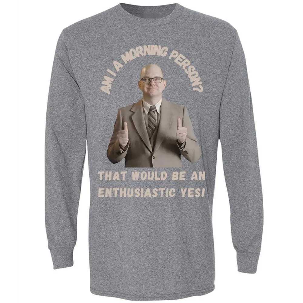 Long Sleeve T-Shirt - UDS66WZZ - Graphite Heather - 8