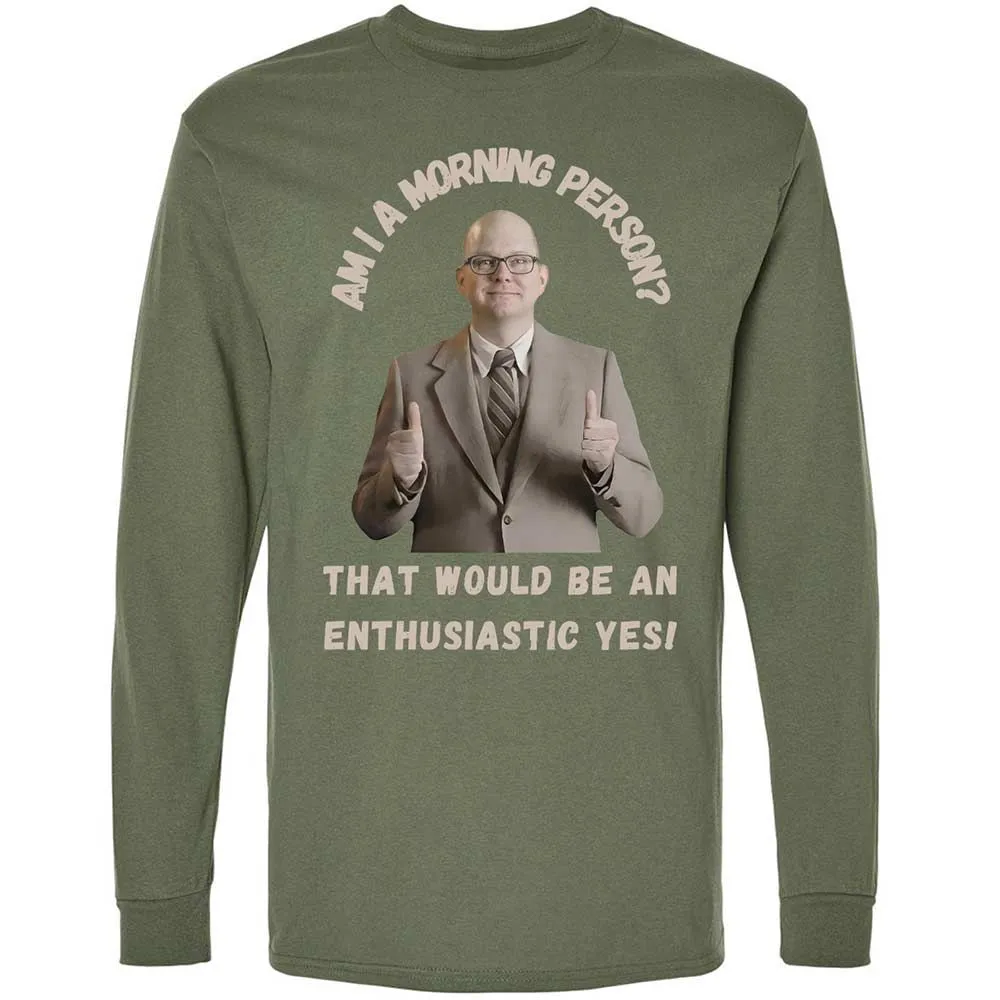 Long Sleeve T-Shirt - UDS66WZZ - Military Green - 9