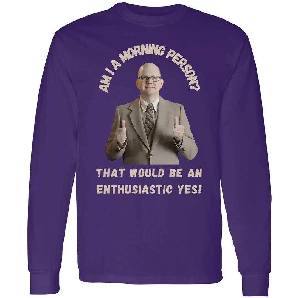 Long Sleeve T-Shirt - UDS66WZZ - Purple - 12