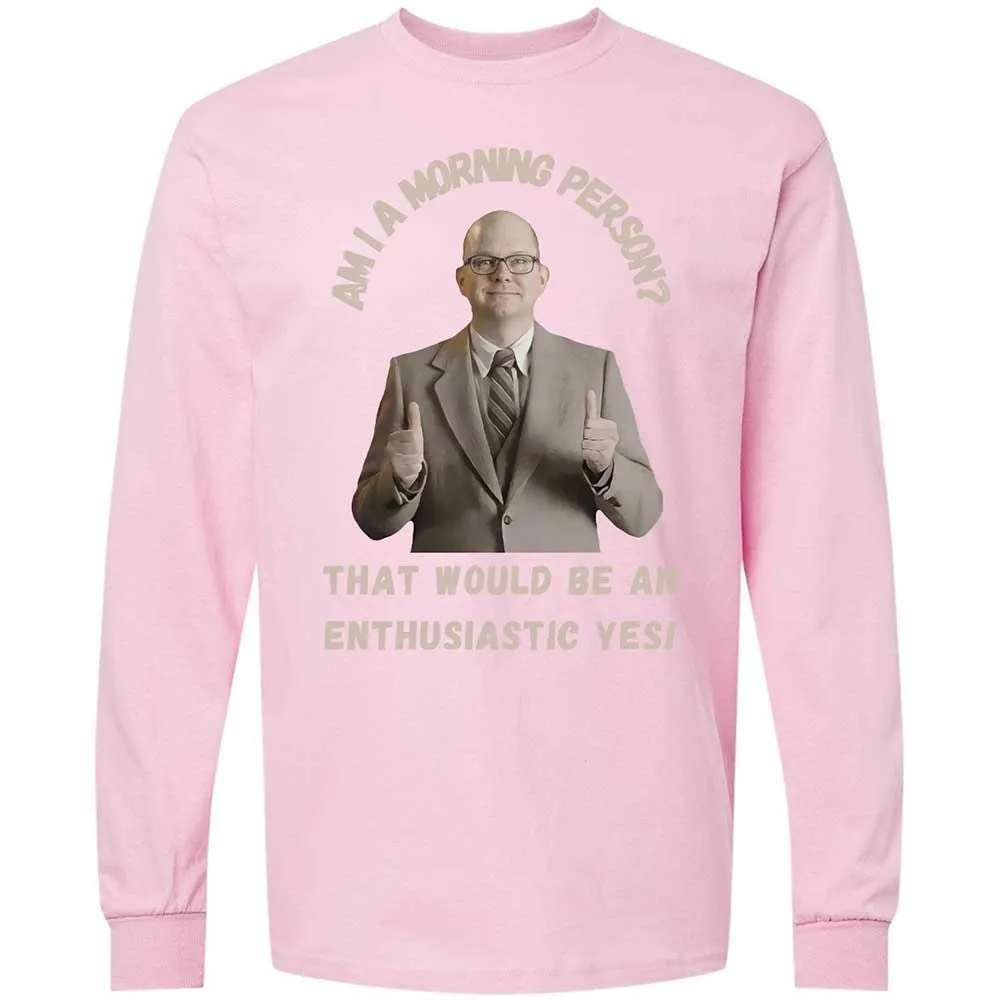 Long Sleeve T-Shirt - UDS66WZZ - Light Pink - 16