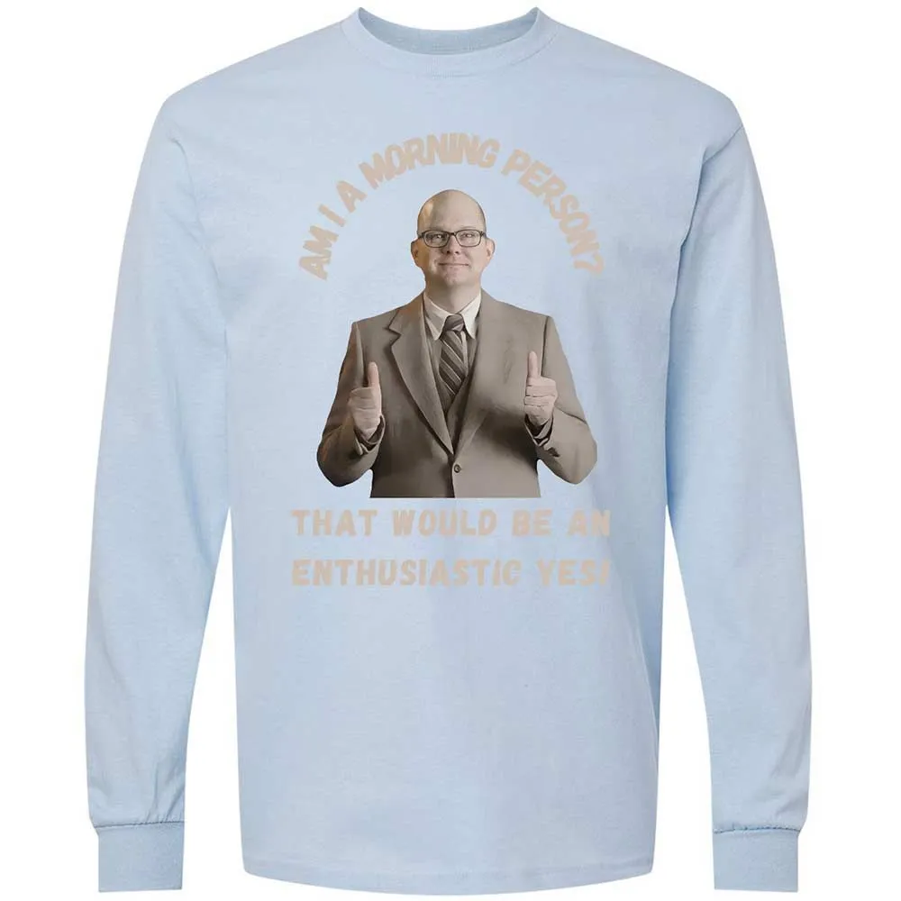 Long Sleeve T-Shirt - UDS66WZZ - Light Blue - 18
