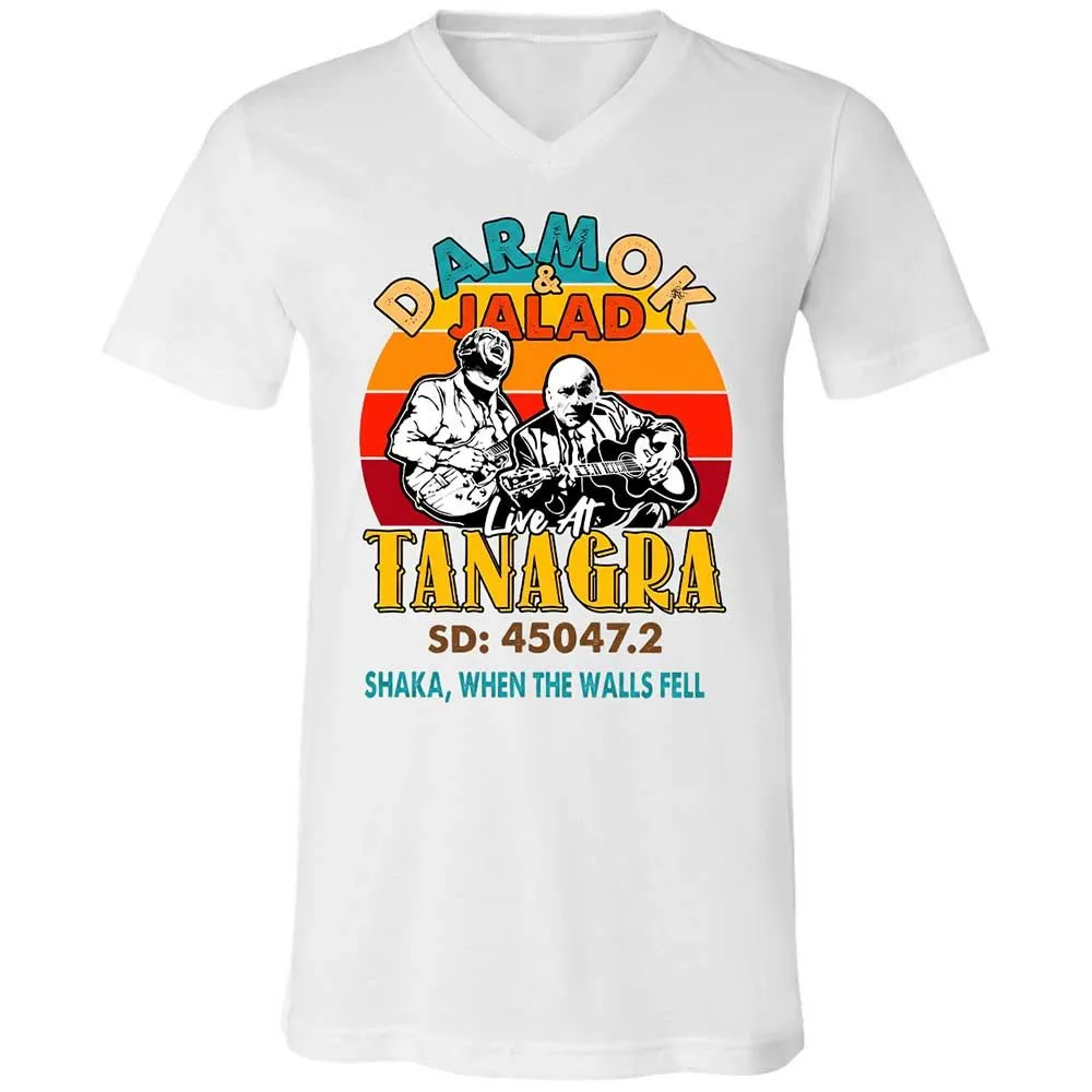 Unisex V-Neck T-Shirt - 6N94R52T - White - 16