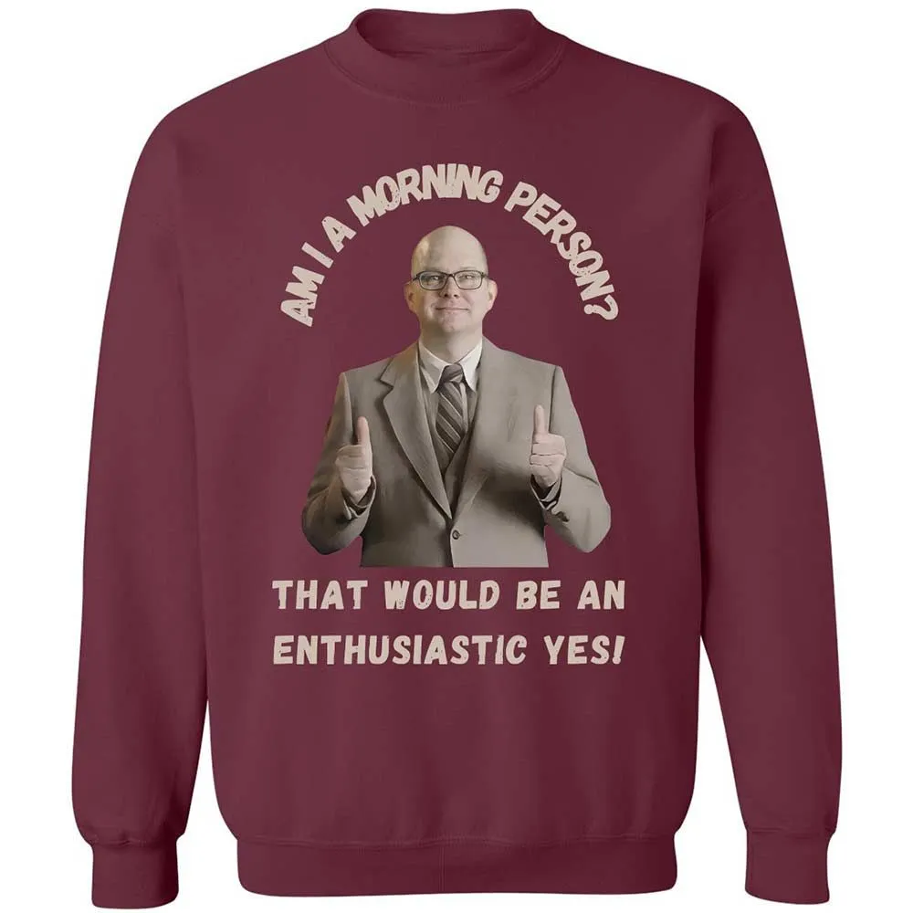 Classic Unisex Sweatshirt - L5XUES1G - Maroon - 8