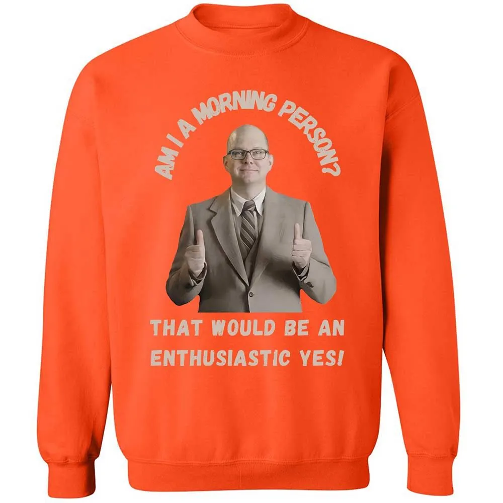 Classic Unisex Sweatshirt - L5XUES1G - Orange - 12