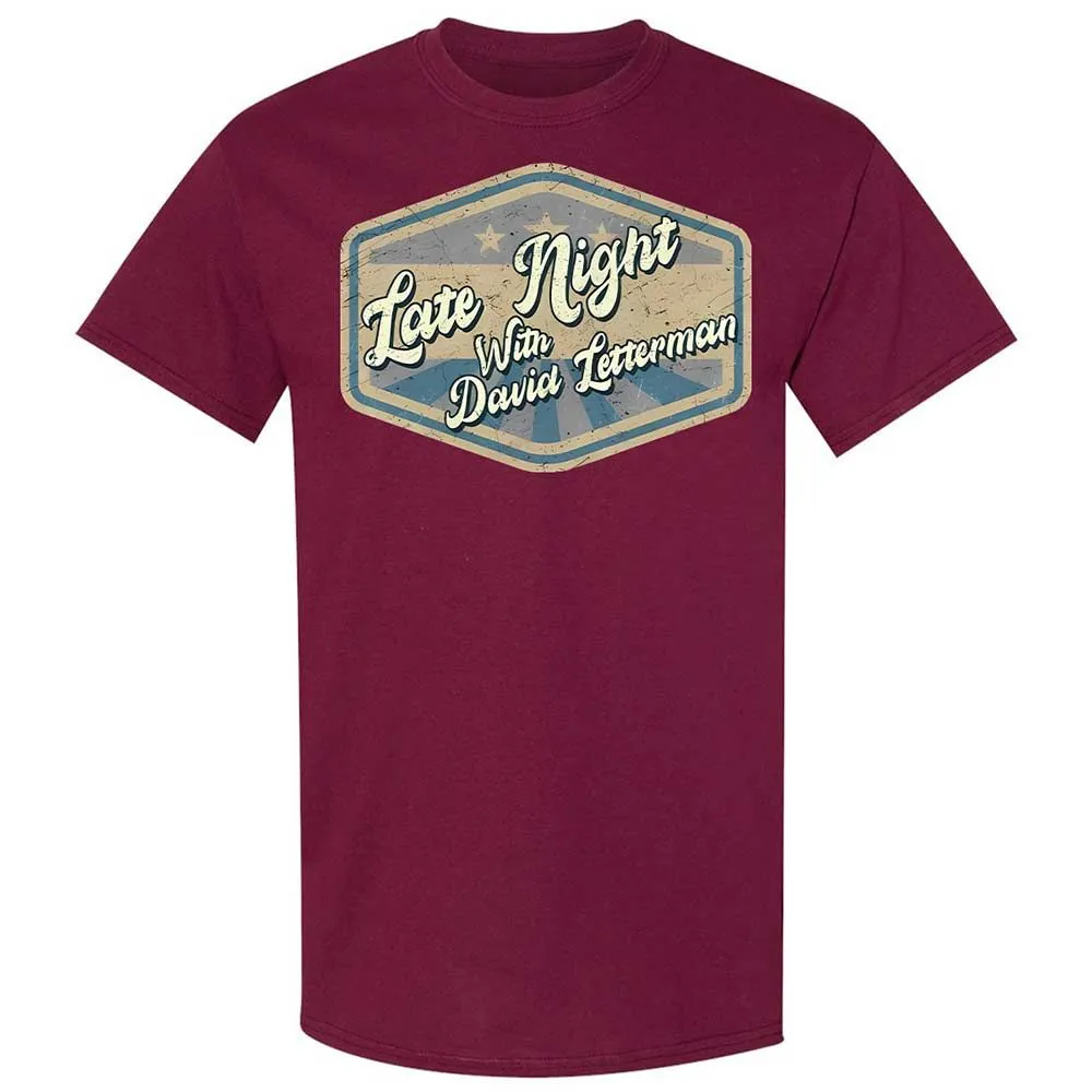 Late Night with David Letterman - Maroon - 8