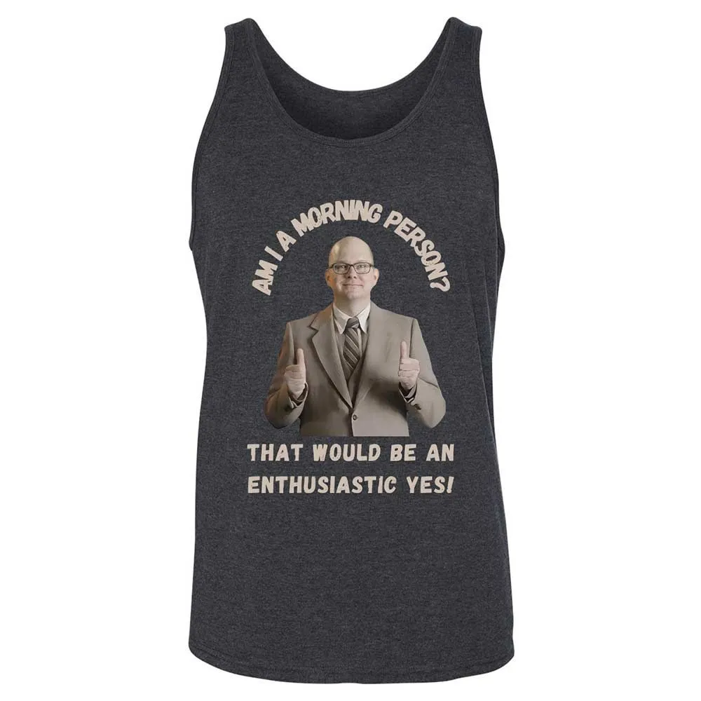 Unisex Jersey Tank - AFRJAAD3 - Dark Grey Heather - 5