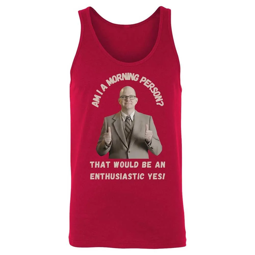 Unisex Jersey Tank - AFRJAAD3 - Red - 6