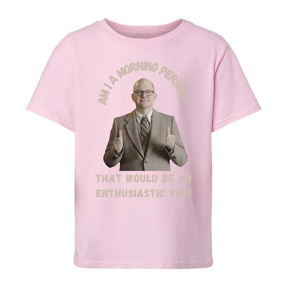 Kids T-Shirt - T9GU3R7P - Light Pink - 7