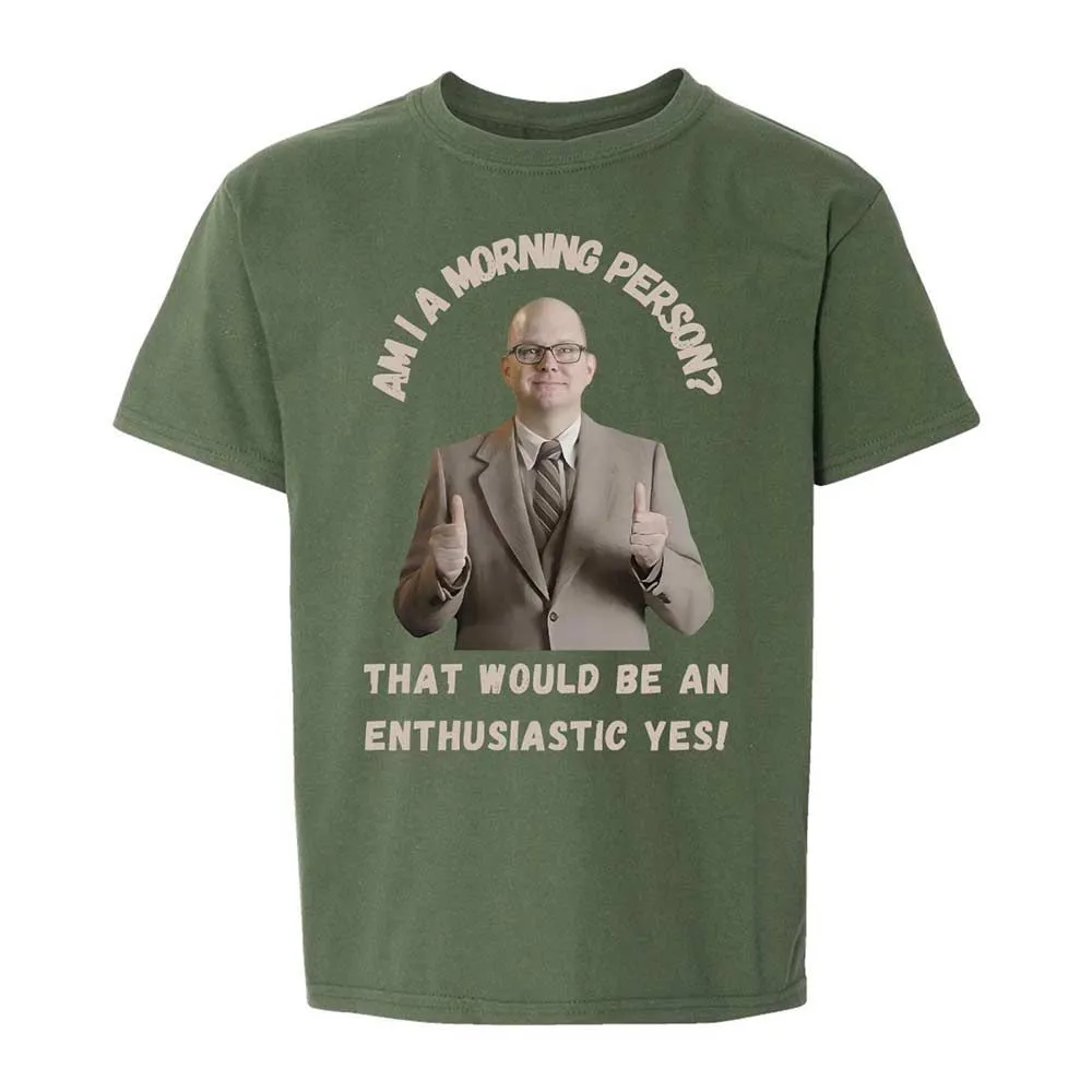 Kids T-Shirt - T9GU3R7P - Military Green - 19