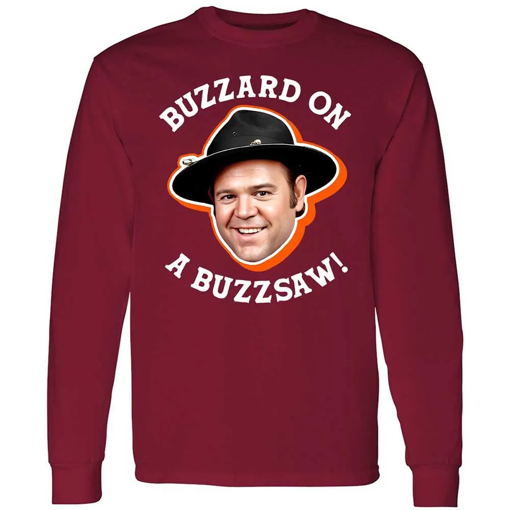 Long Sleeve T-Shirt - AJB55MPA - Cardinal Red - 7
