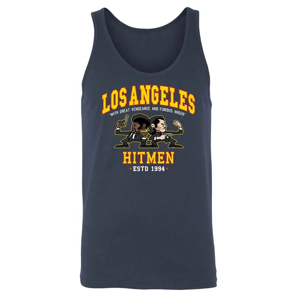Unisex Jersey Tank - CQ6P96FL - Navy - 2