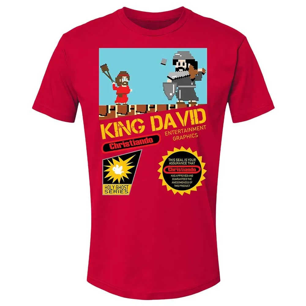 David Vs Goliath Cool Christian - Red - 9