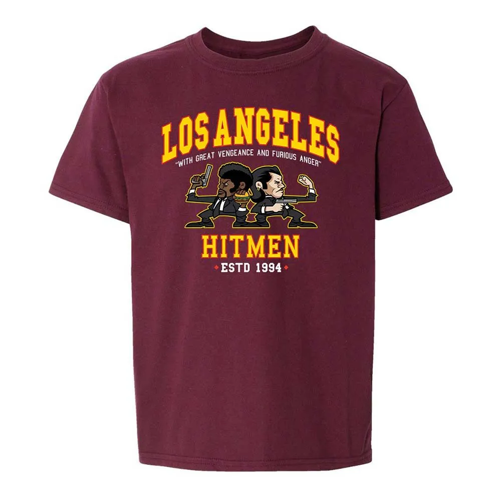 Kids T-Shirt - ZH6GLLY1 - Maroon - 14