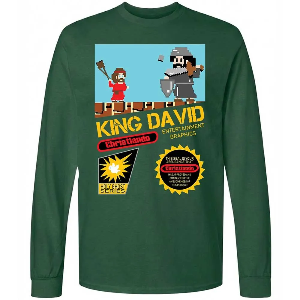 David Vs Goliath Cool Christian - Forest Green - 4