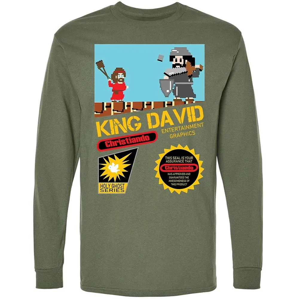 David Vs Goliath Cool Christian - Military Green - 9