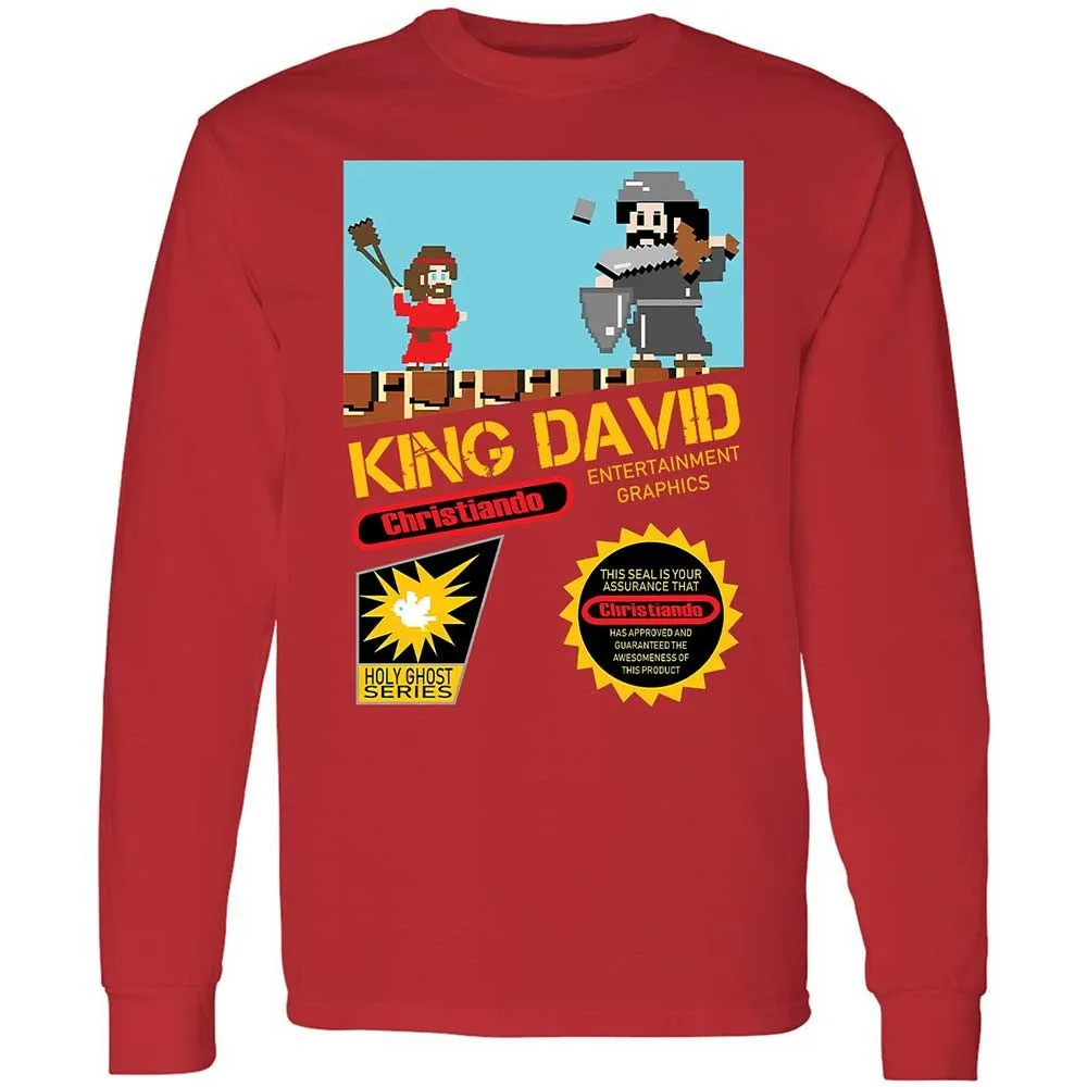 David Vs Goliath Cool Christian - Red - 11