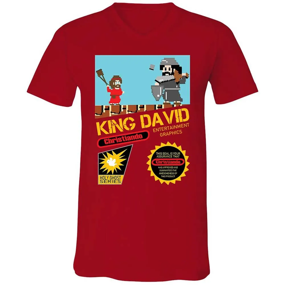 David Vs Goliath Cool Christian - Red - 6