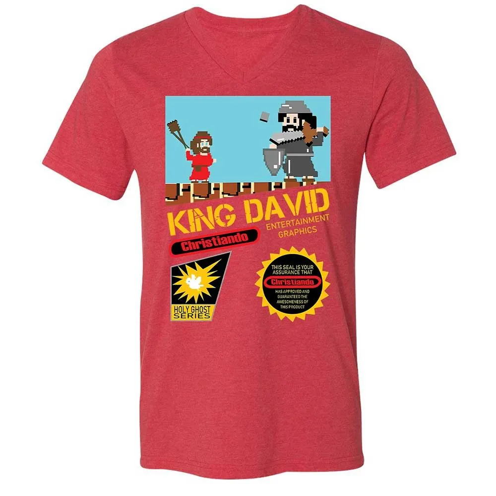 David Vs Goliath Cool Christian - Heather Red - 7