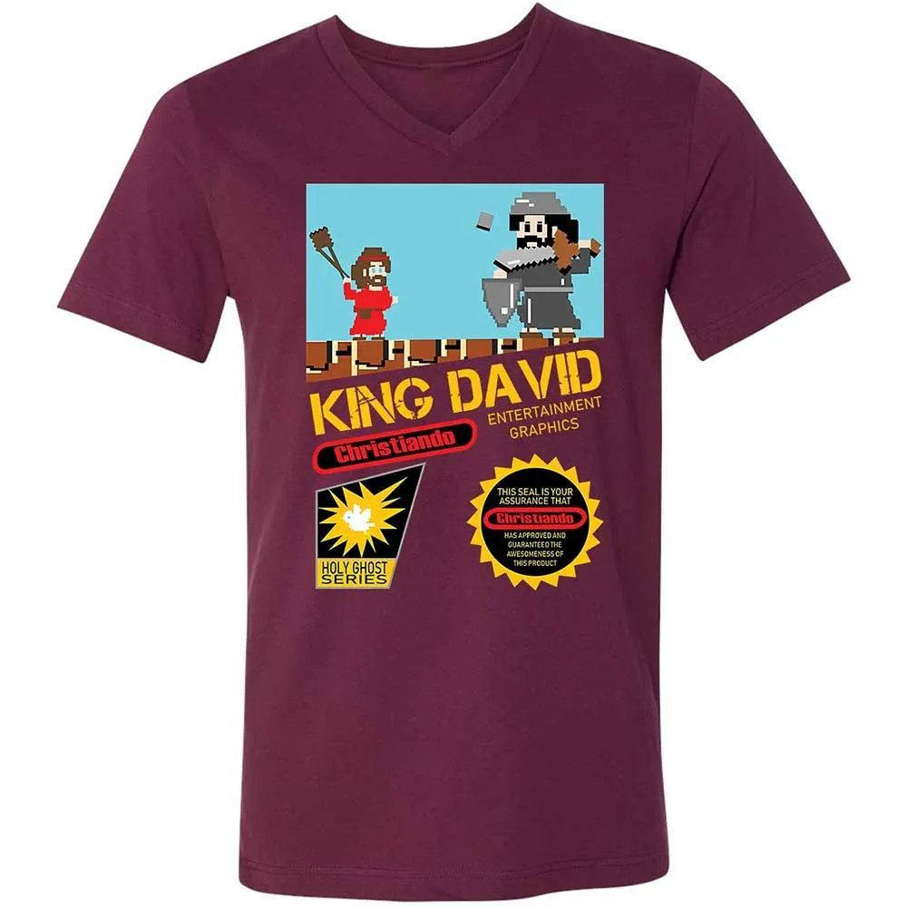 David Vs Goliath Cool Christian - Maroon - 8