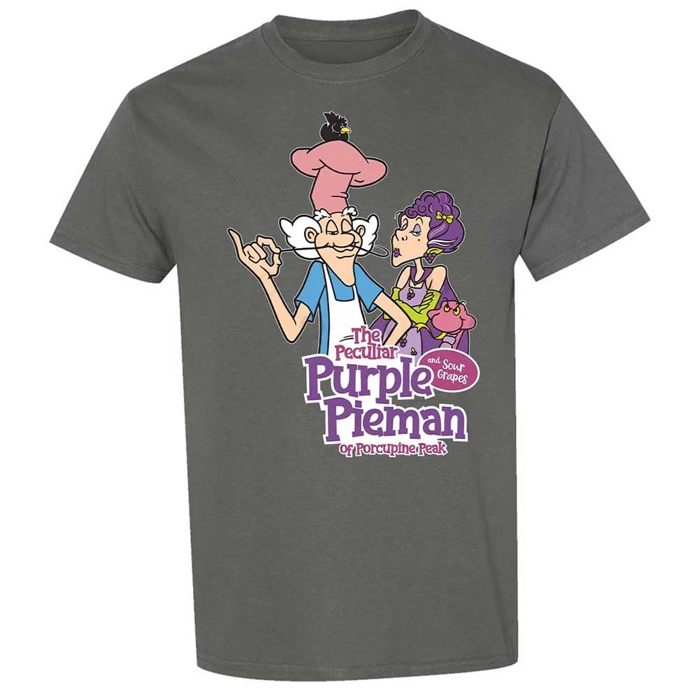 The Peculiar Purple Pie Man - Charcoal - 4