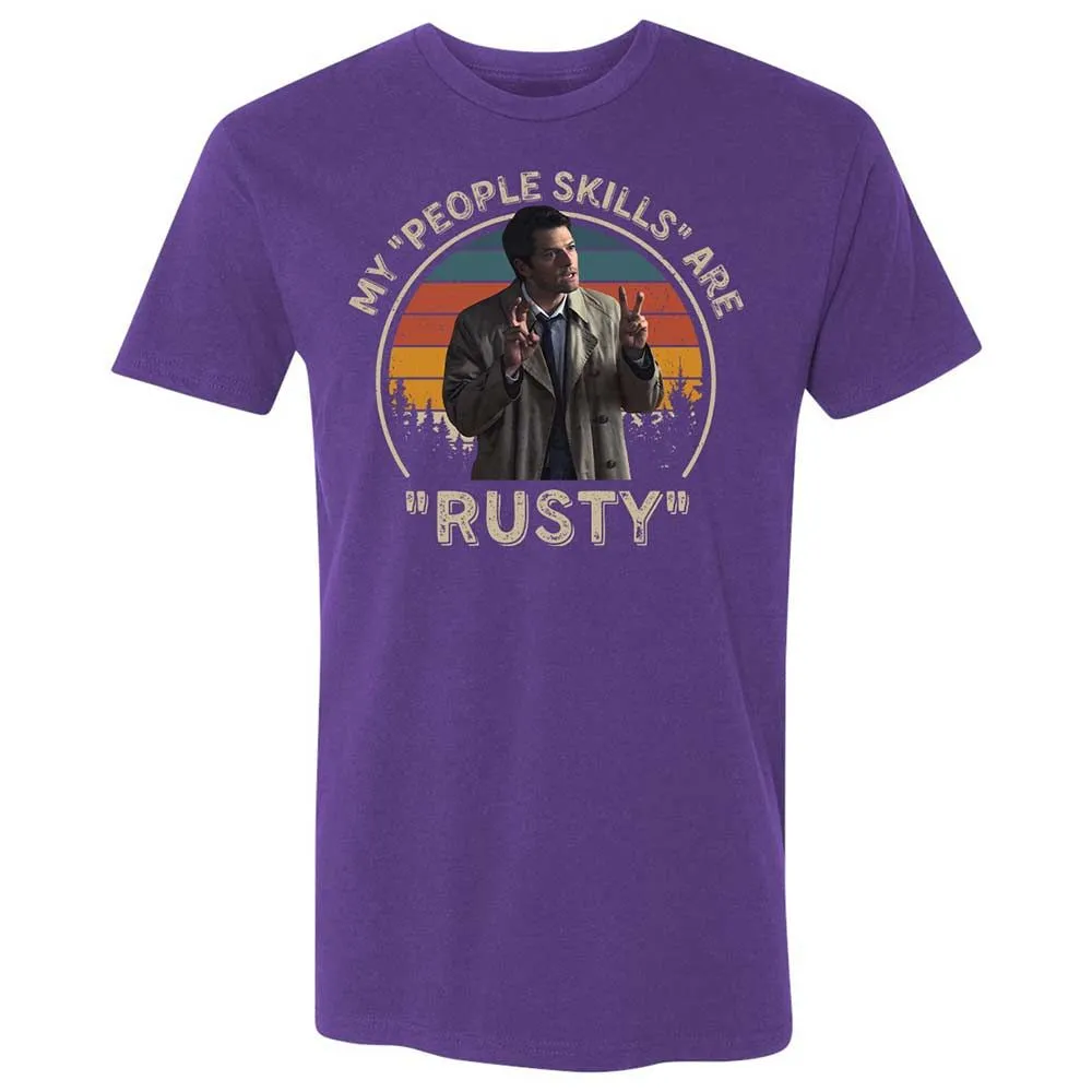 Premium Unisex T-Shirt - G966E7KW - Purple Rush - 14