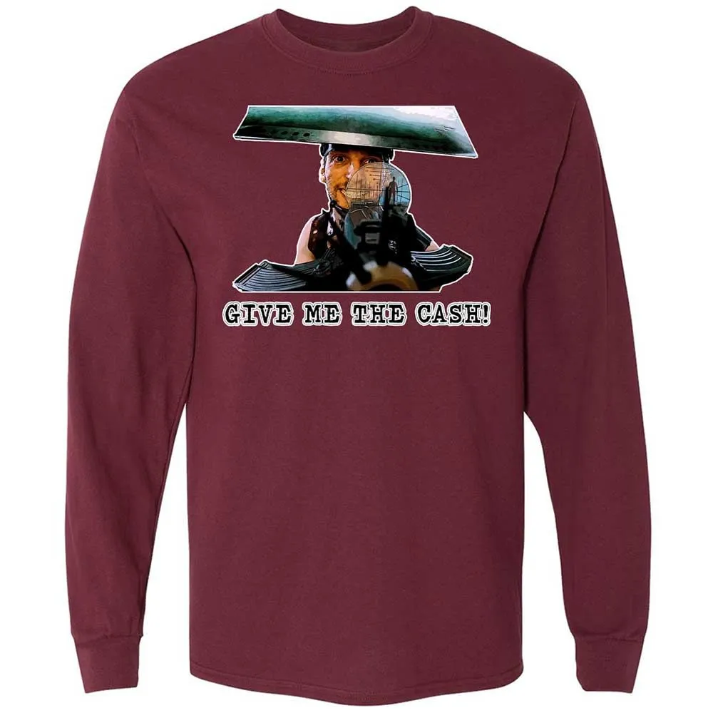 Long Sleeve T-Shirt - K4WZTWV1 - Maroon - 6