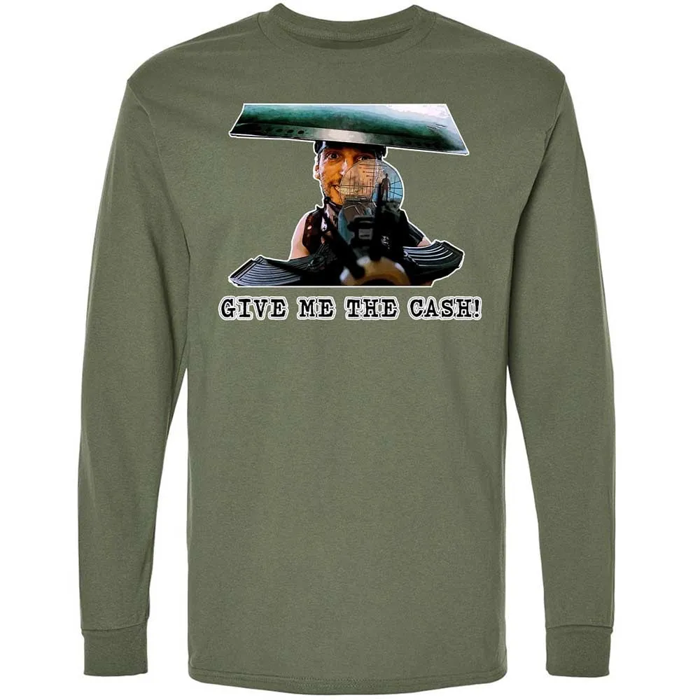 Long Sleeve T-Shirt - K4WZTWV1 - Military Green - 9