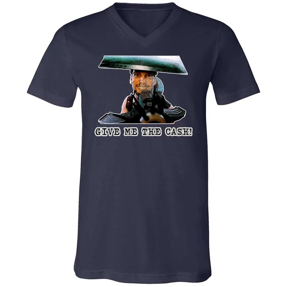 Unisex V-Neck T-Shirt - CF7NGZ5Y - Navy - 2