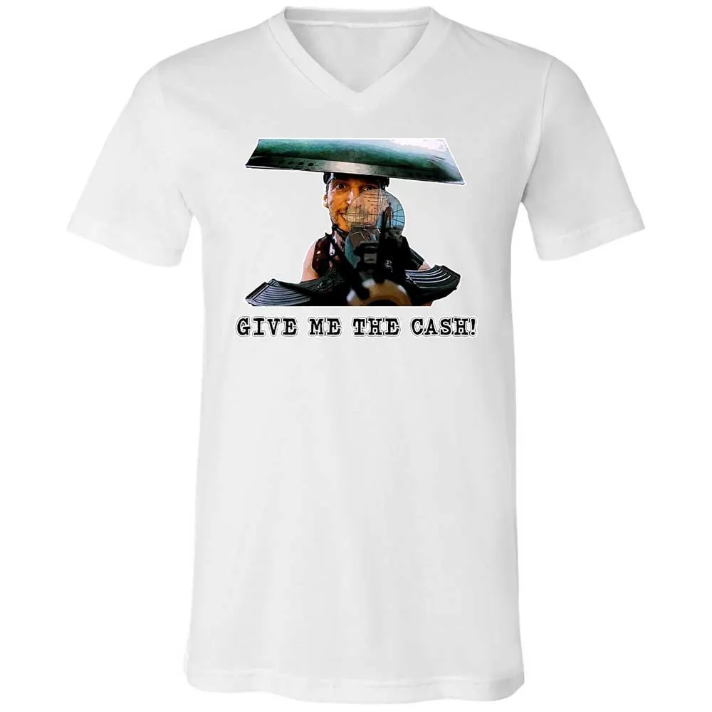 Unisex V-Neck T-Shirt - CF7NGZ5Y - White - 16
