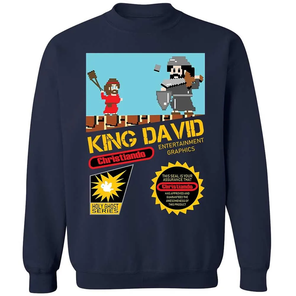 David Vs Goliath Cool Christian - Navy - 2