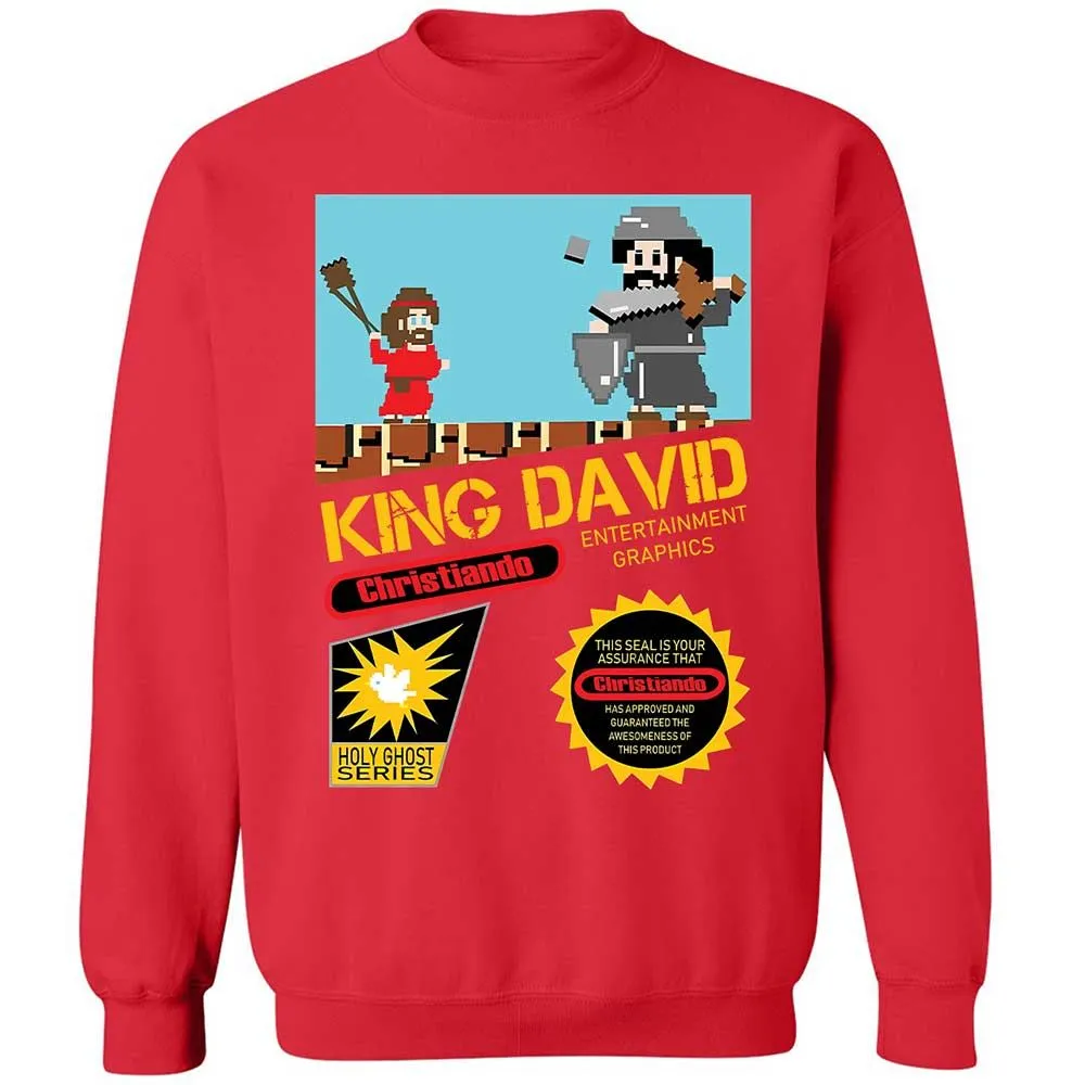 David Vs Goliath Cool Christian - Red - 10